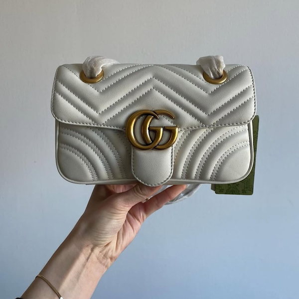 کیف گوچی ( Gucci Marmont white bag) - Image 5