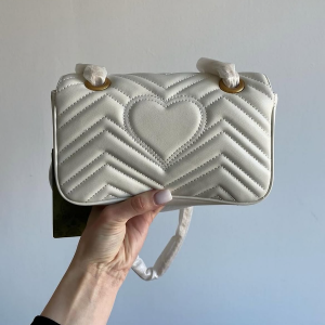 کیف گوچی ( Gucci Marmont white bag)