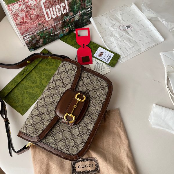 کیف گوچی Gucci Horsebite Bag - Image 6