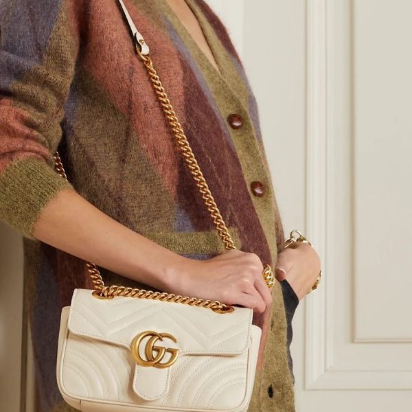 کیف گوچی ( Gucci Marmont white bag) - Image 3