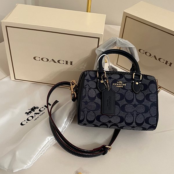 کیف کوچ صندوقی Coach Rowan bag - Image 2