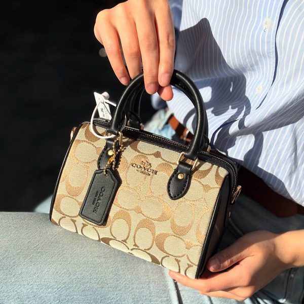 کیف کوچ صندوقی coach rowan satchel - Image 4