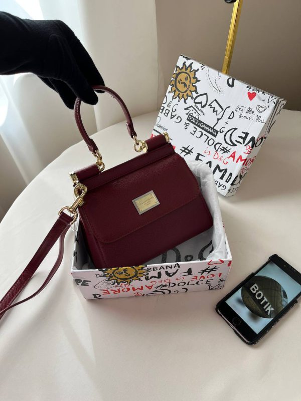 کیف دولچه گابانا زرشکی (D&G) - Image 5