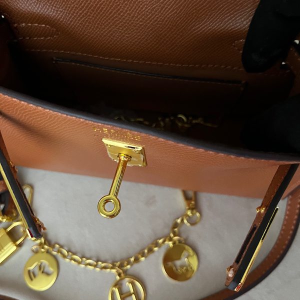 کیف هرمس عسلی مدل کلی (Hermes) - Image 3