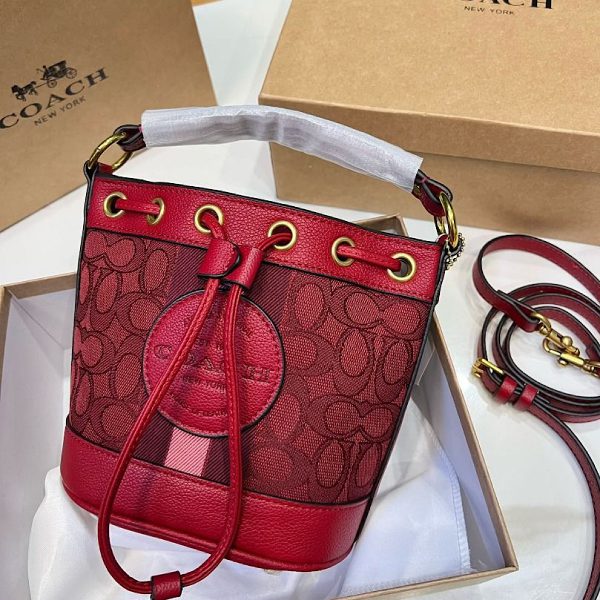 کیف کوچ قرمز سوپر مستر کوالیتی (coach dempsey bag)