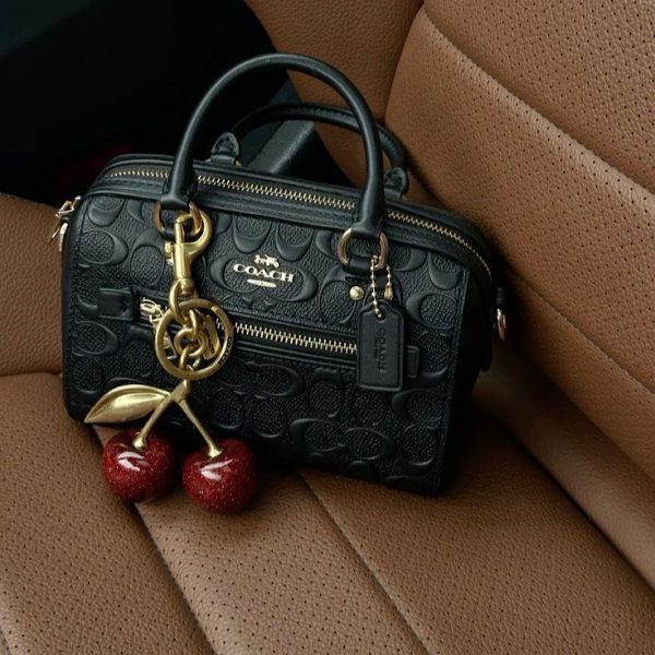 آویز کیف گیلاس کوچ (Coach Cherry Charm) - Image 5