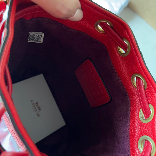 کیف کوچ قرمز سوپر مستر کوالیتی (coach dempsey bag) - Image 4