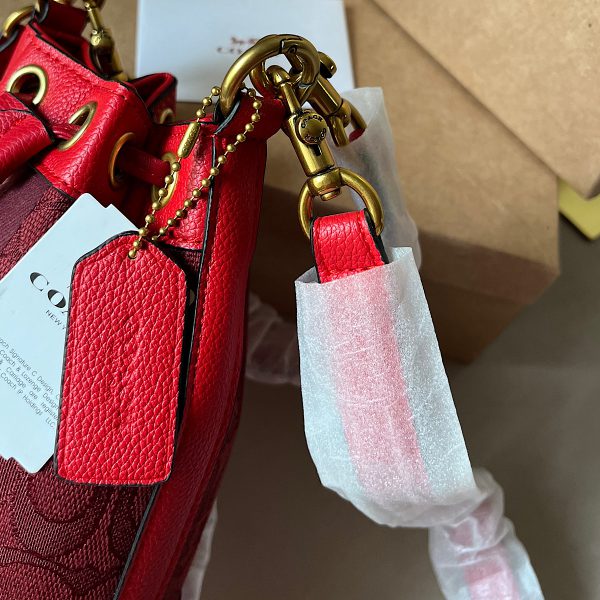 کیف کوچ قرمز سوپر مستر کوالیتی (coach dempsey bag) - Image 2