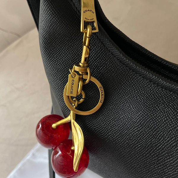 کیف کوچ مشکی Coach Black Juliet Bag - Image 8