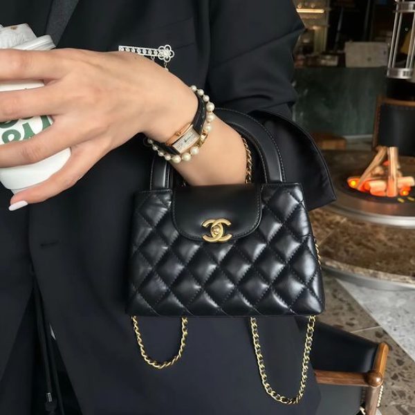 کیف شنل (Chanel Kelly Black Bag) - Image 4