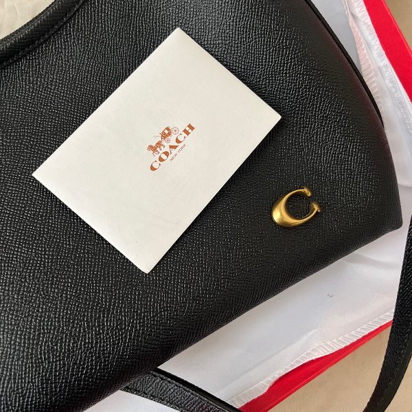 کیف کوچ مشکی Coach Black Juliet Bag - Image 7