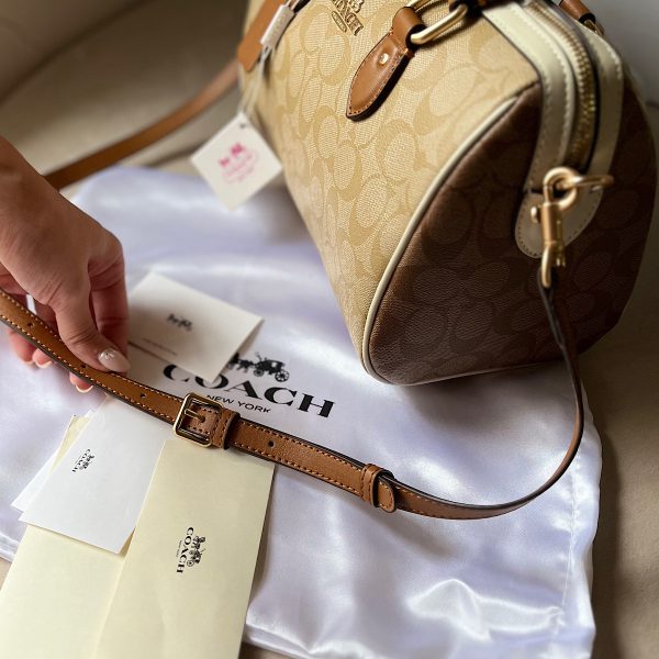 کیف کوچ Coach Coach Rowan Satchel Bag In Signature - Image 2