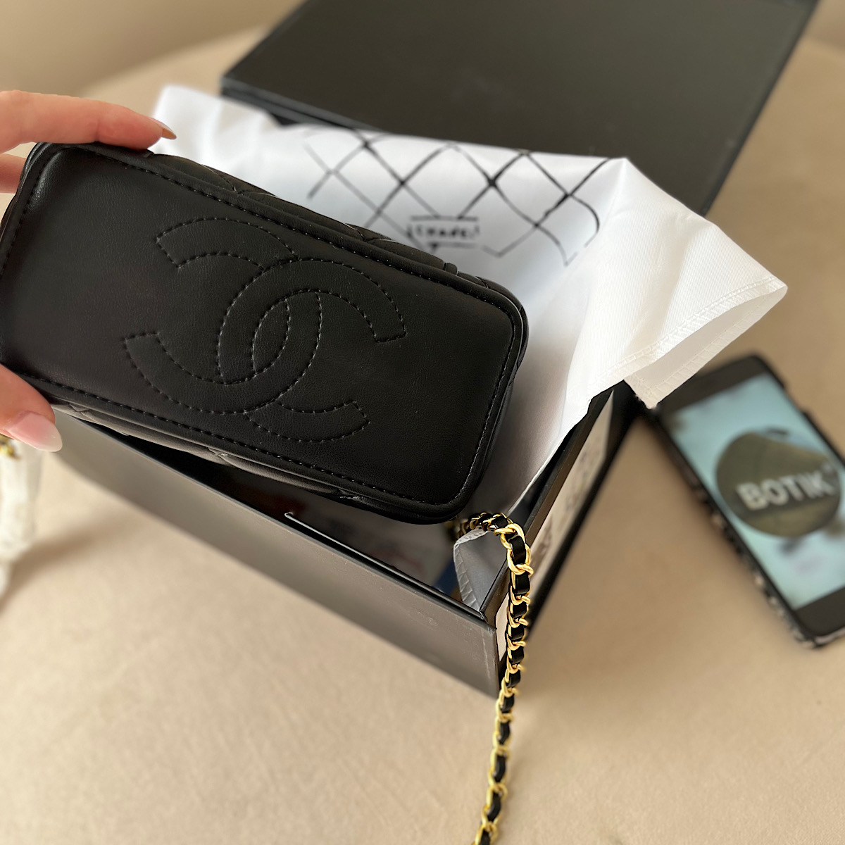 کیف شنل سوپر مستر کوالیتی (Chanel Vanity Bag) - Image 4