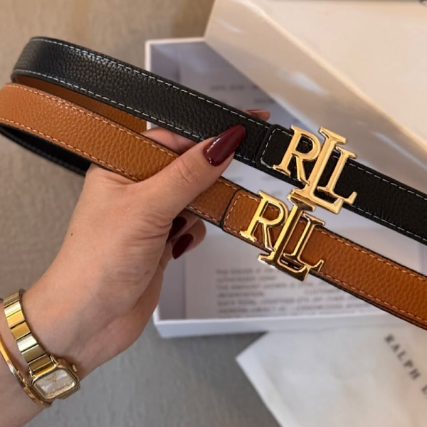 کمربند رالف لورن بصورت دورو ( Ralph Lauren )
