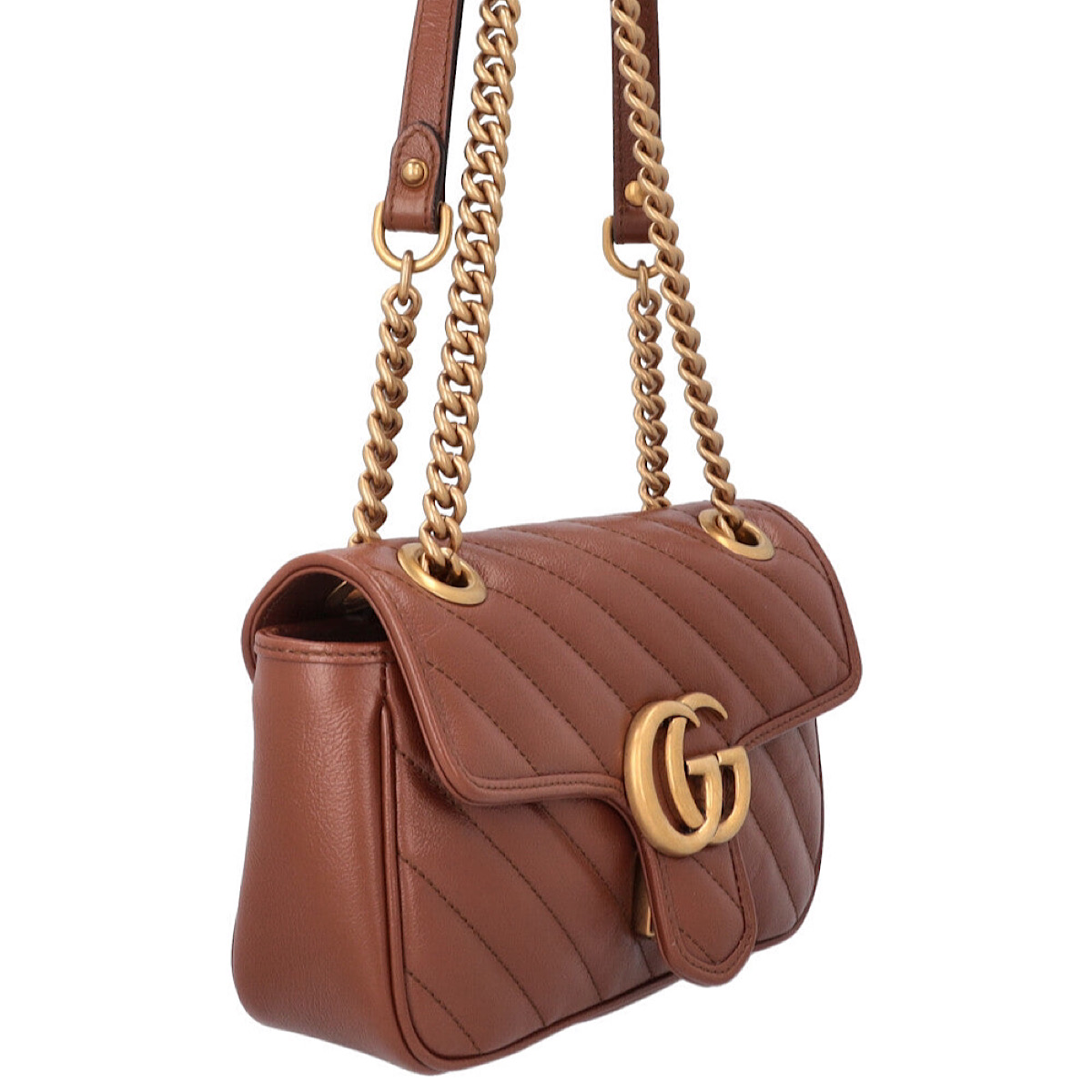 کیف گوچی سوپر مستر کوالیتی Gucci GG Marmont Bag in Brown | - Image 7