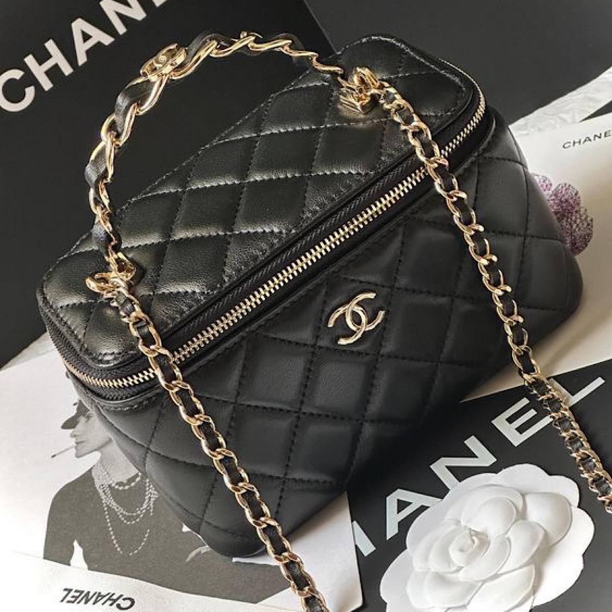 کیف شنل سوپر مستر کوالیتی (Chanel Vanity bag)
