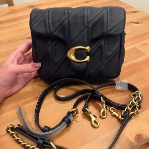 کیف کوچ چرم طبیعی (Coach Times Square Tabby Shoulder Bag)