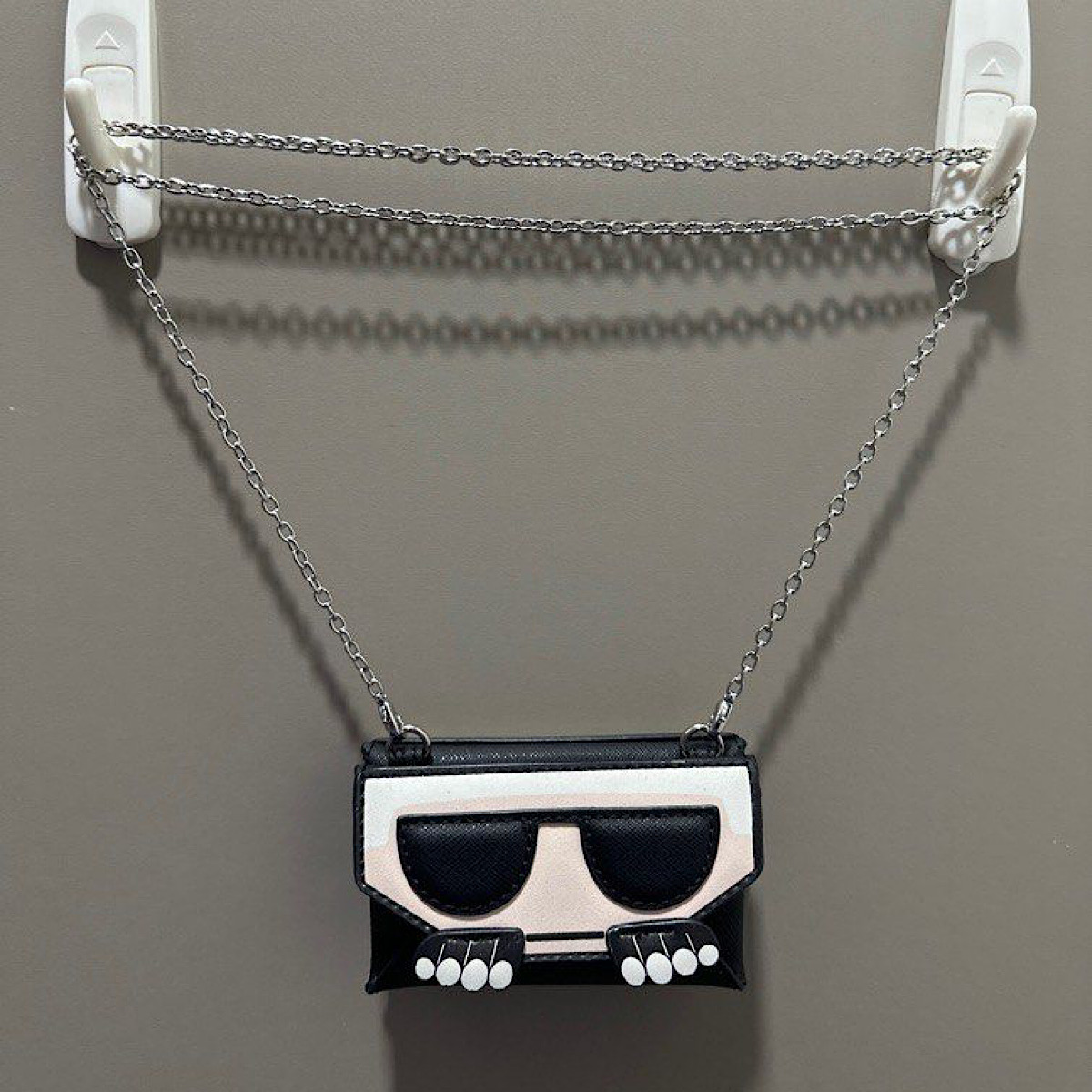 کیف برند کارل لاگرفلد Karl lagerfeld crossbody wallet card holder - Image 5