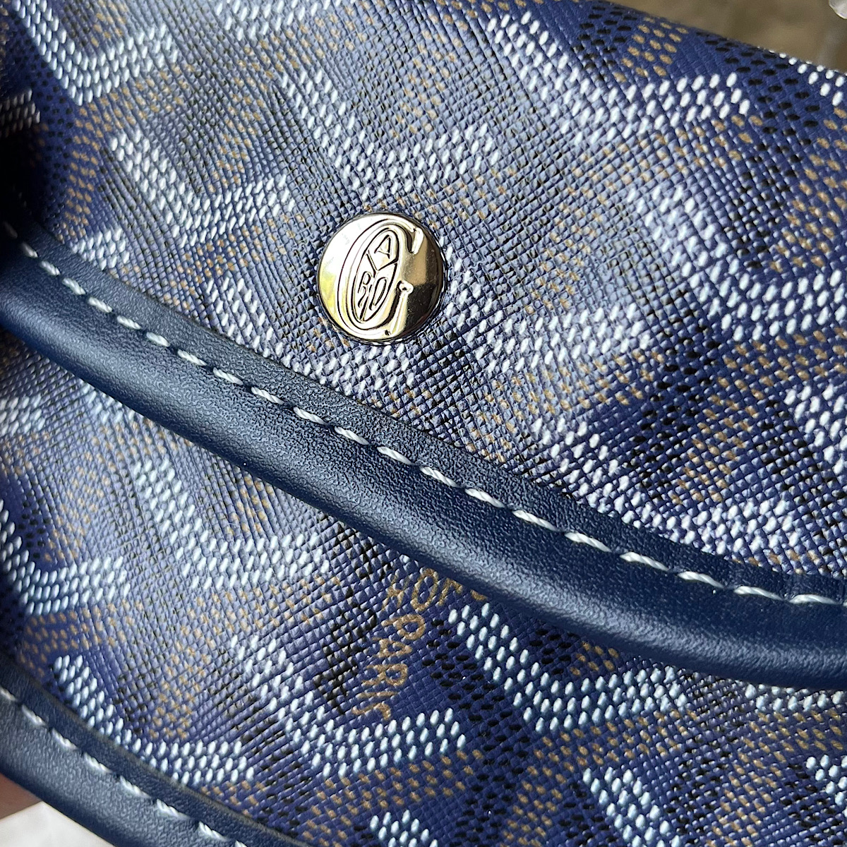 کیف گویارد Goyard Anjou Navy Tote Bag - Image 3