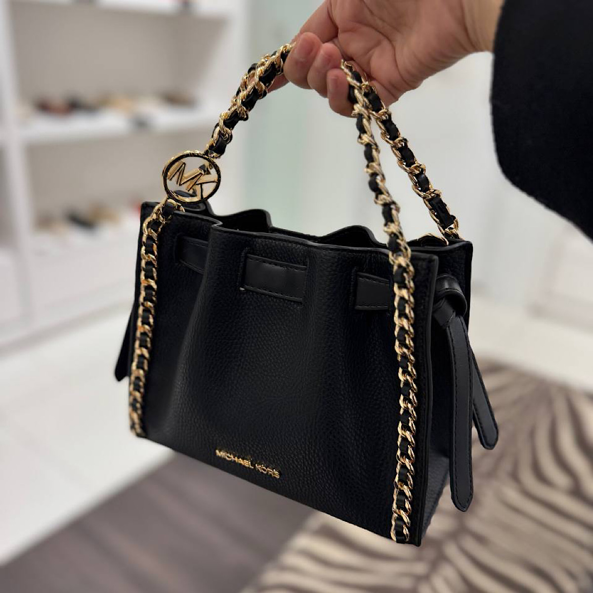 کیف مایکل کورس Michael Kors Chain Belt Crossbody Bag