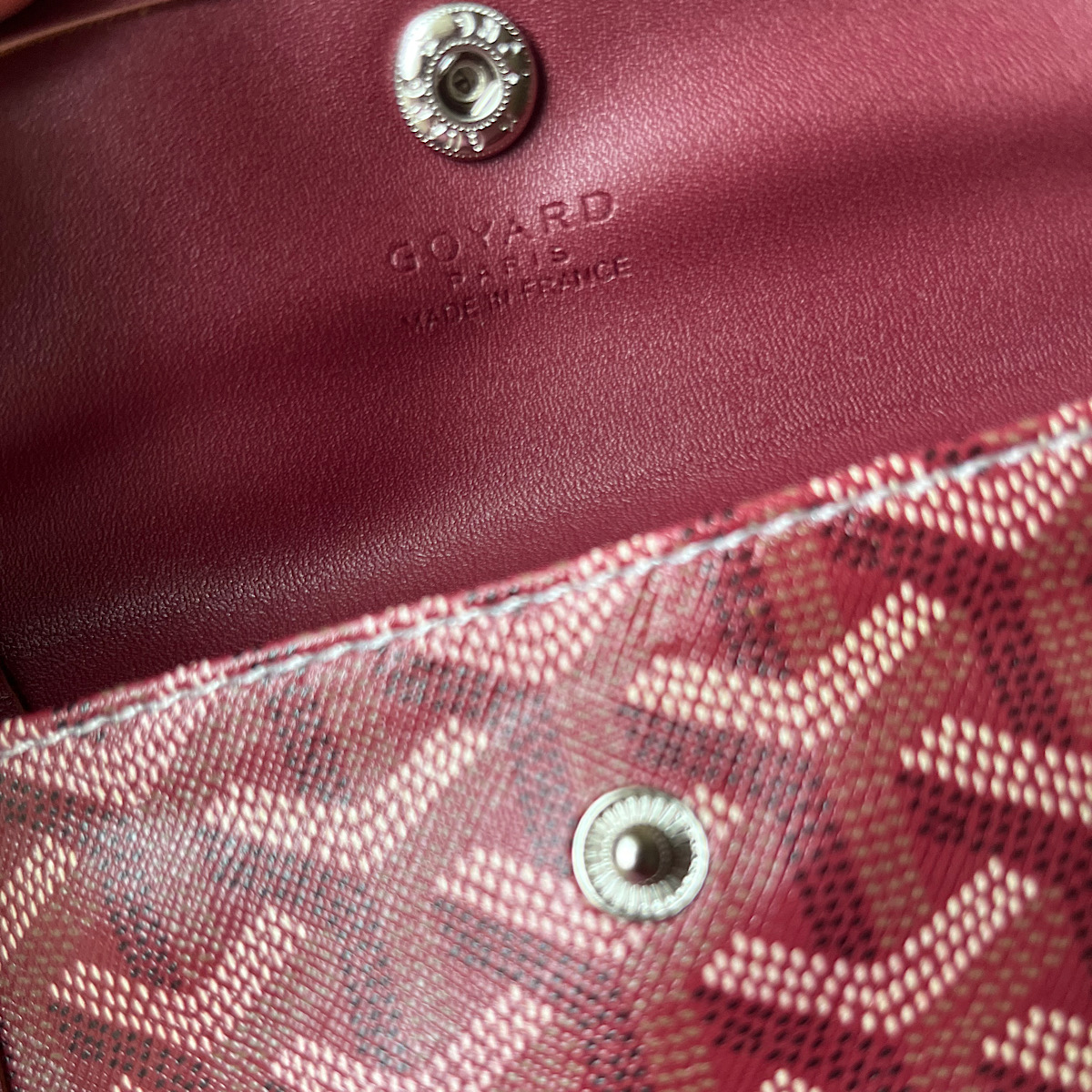 کیف گویارد Goyard Anjou burgundy Tote Bag - Image 5