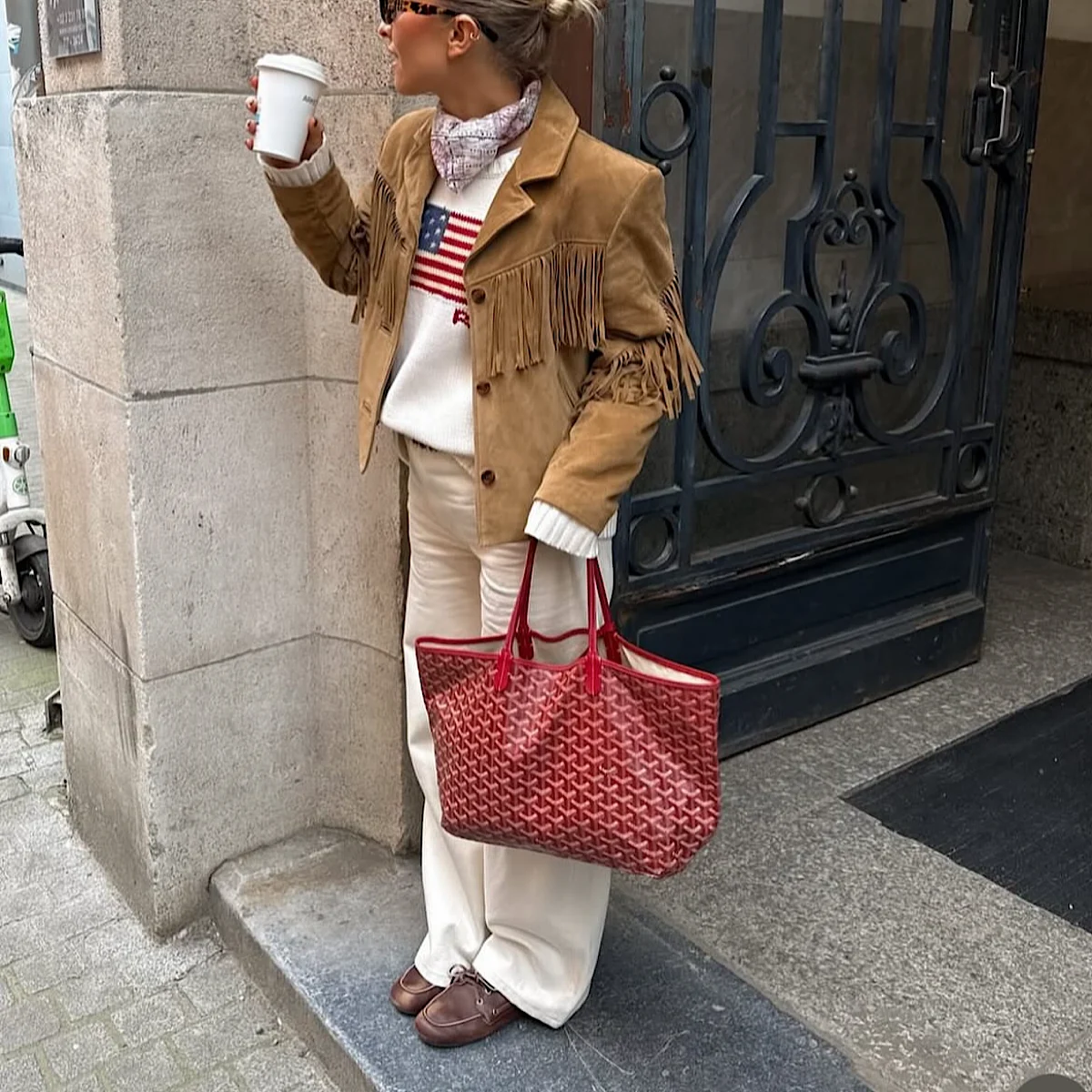 کیف گویارد (Goyard Saint Louis PM Bag) - Image 6