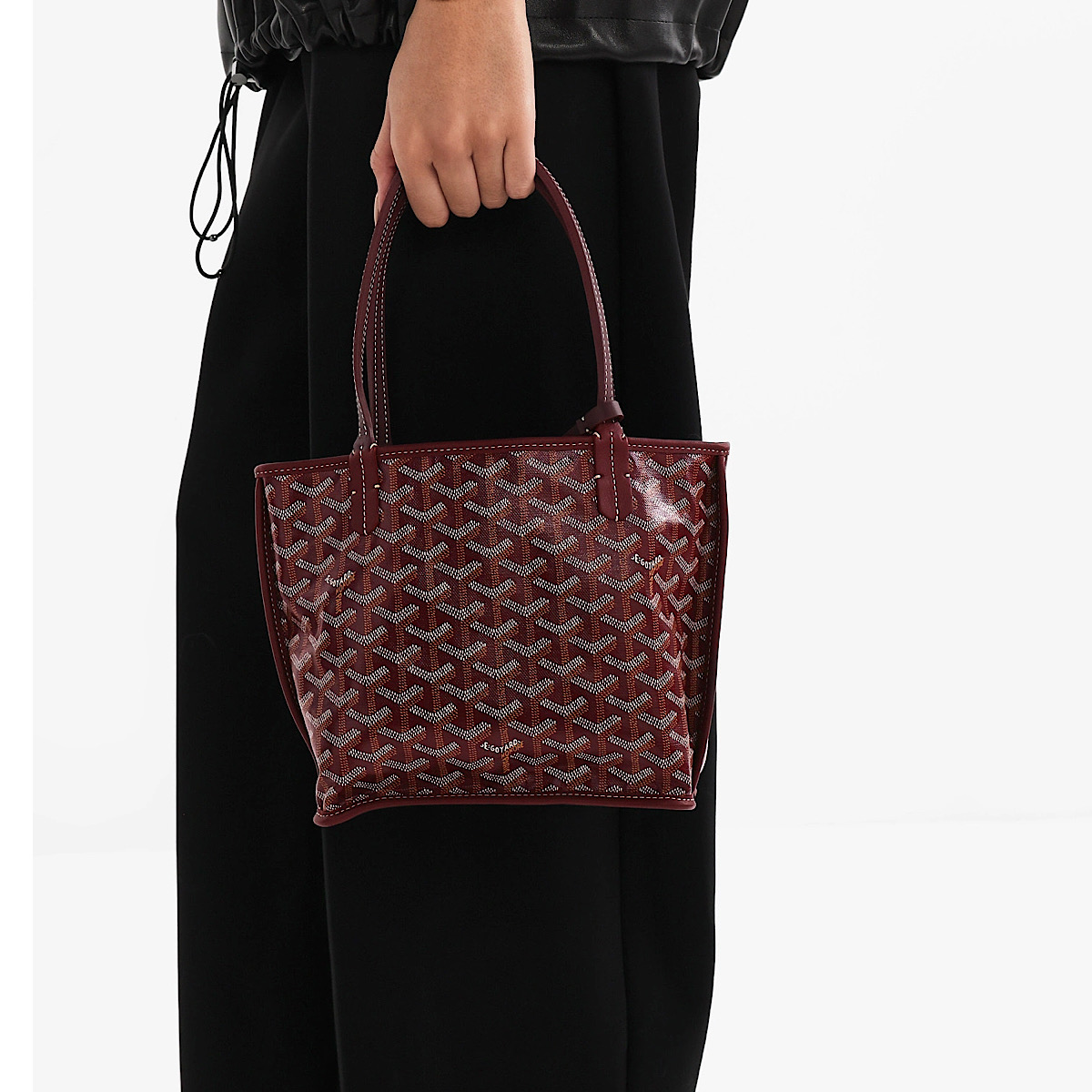 کیف گویارد Goyard Anjou burgundy Tote Bag