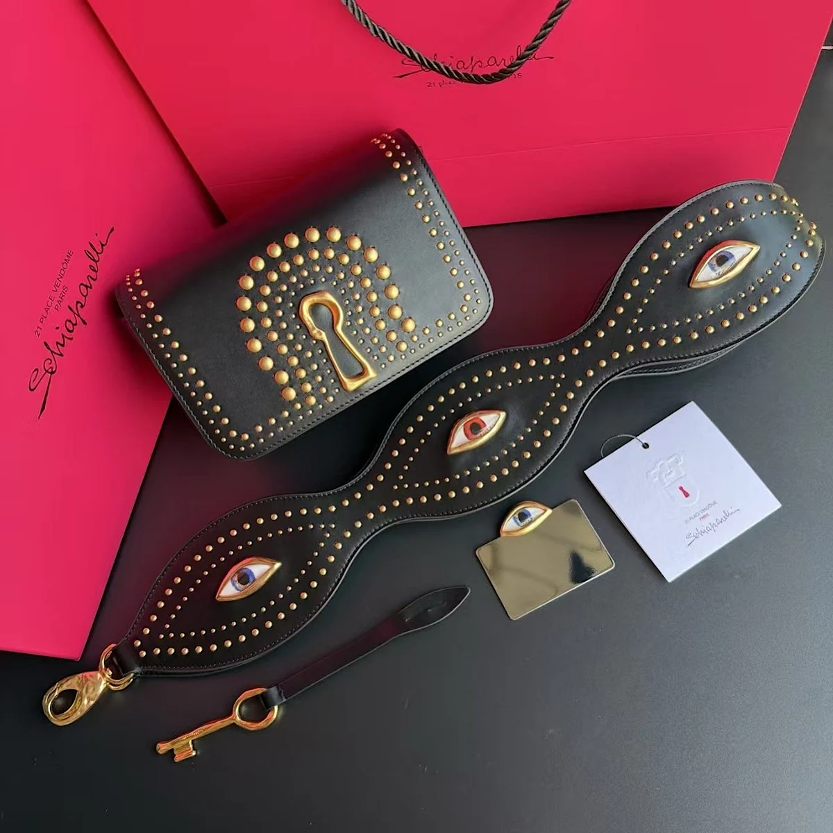 کیف برند اسکیاپارلی ( Schiaparelli clutch bag) - Image 7