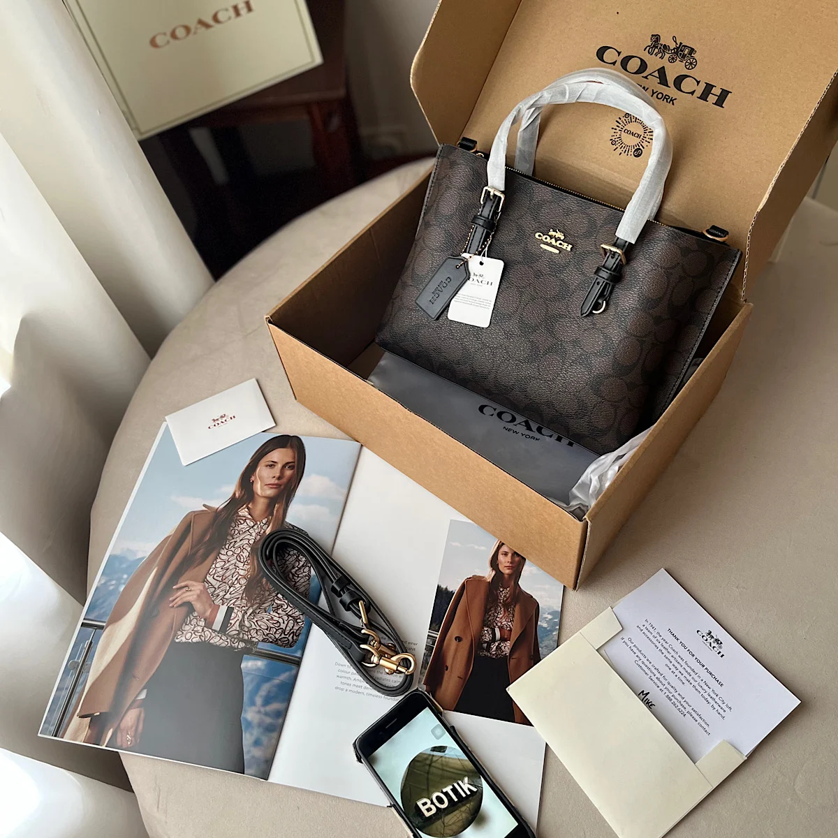 کیف کوچ (Coach mollie bag)