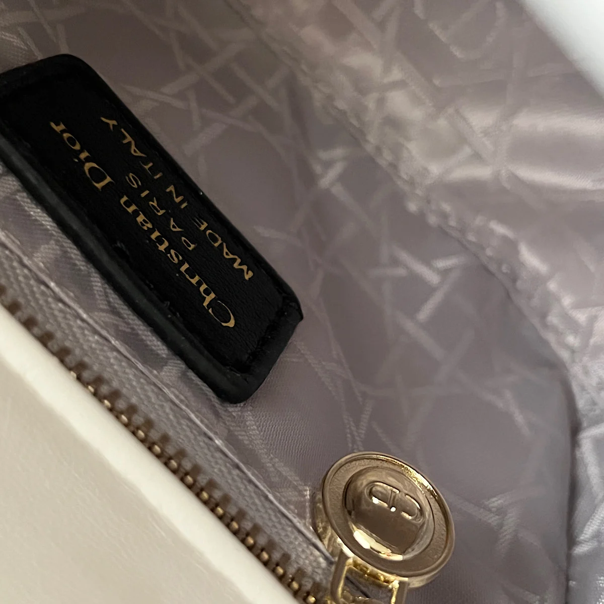 کیف دیور (Dior lambskin cannage lady bag) - Image 6