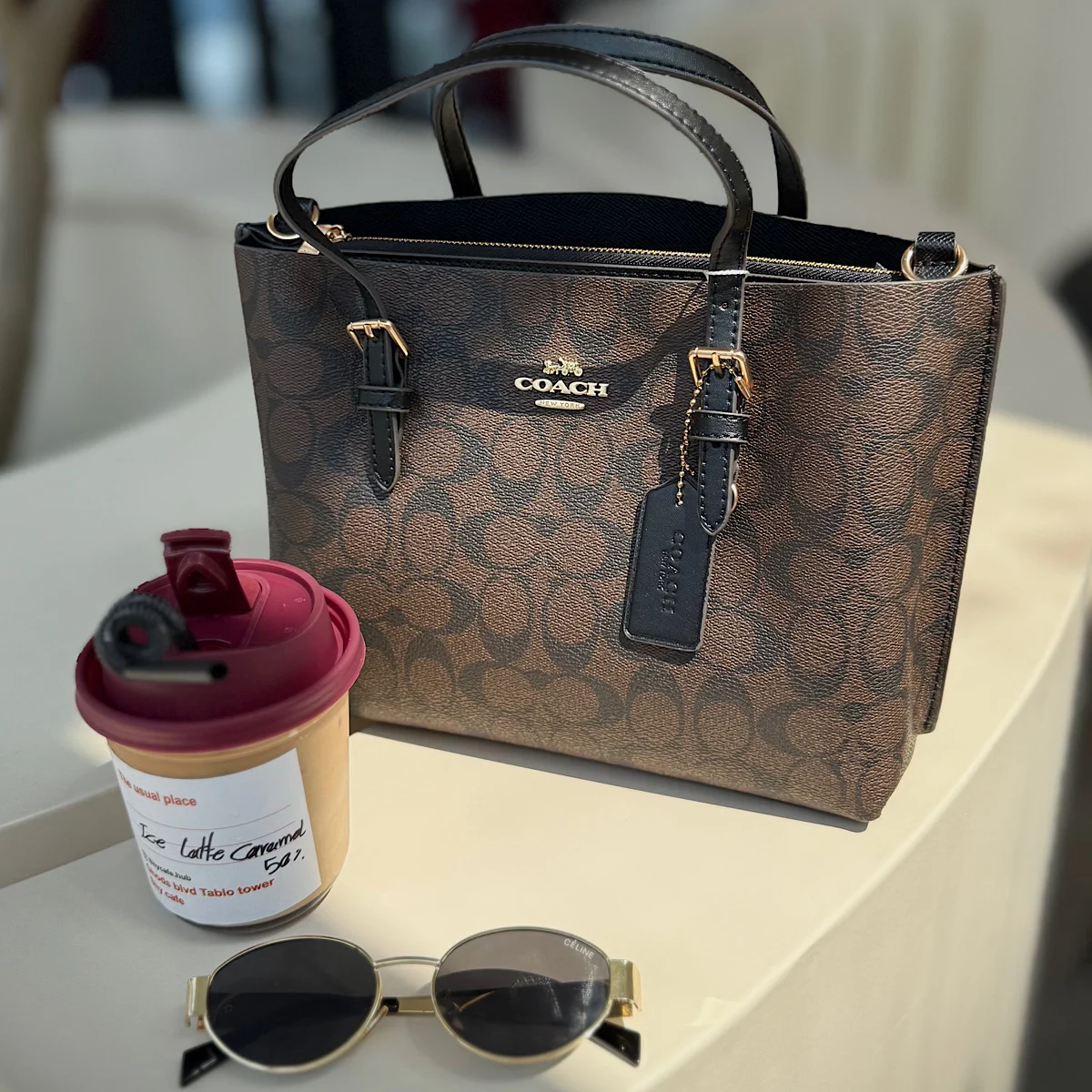 کیف کوچ (Coach mollie bag) - Image 8