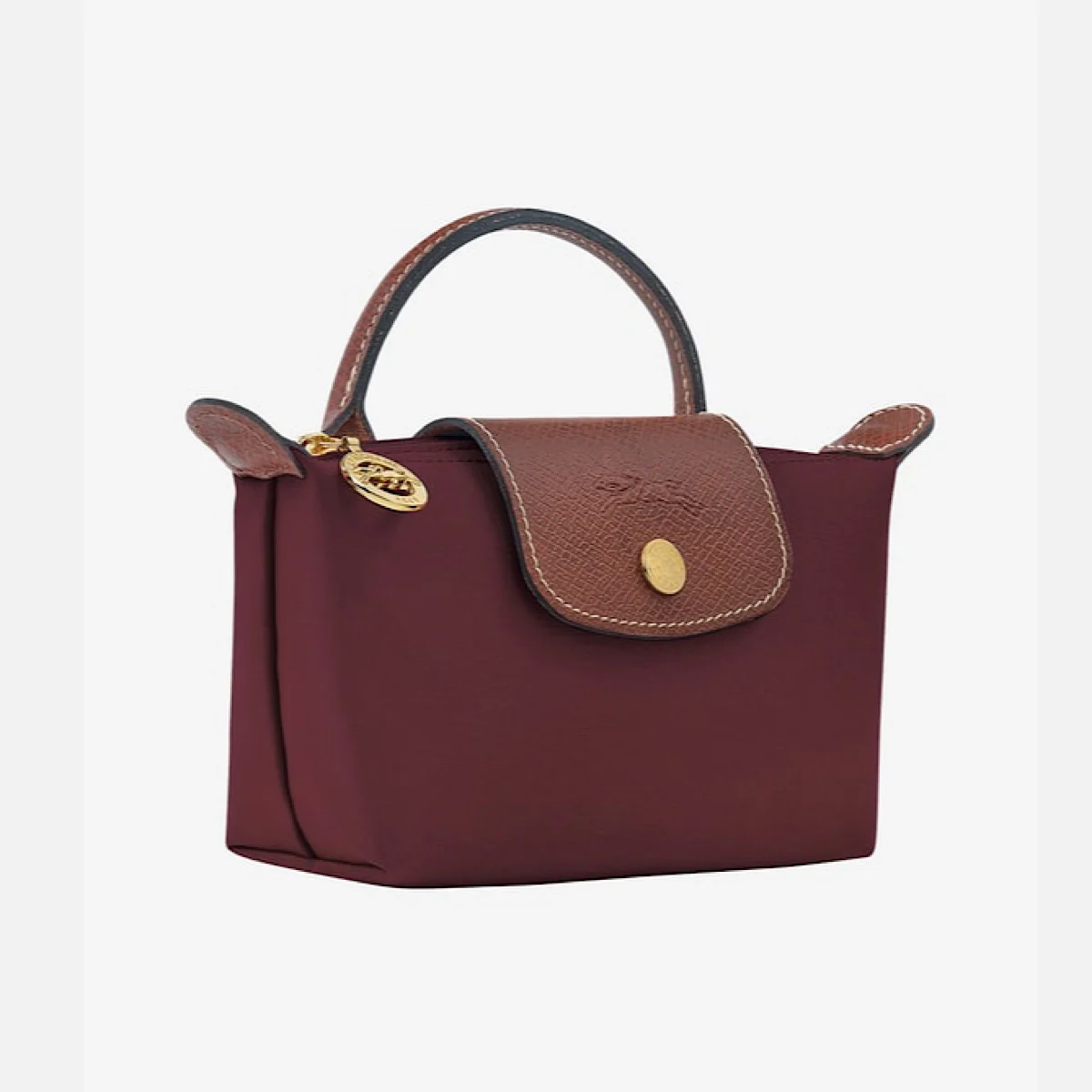 کیف لانگ چمپ (longchamp bag le pliage burgundy) - تصویر 8
