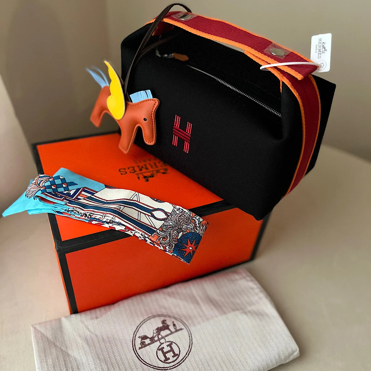 کیف هرمس سوپر مستر کوالیتی (Hermes bride a brac case) - Image 6