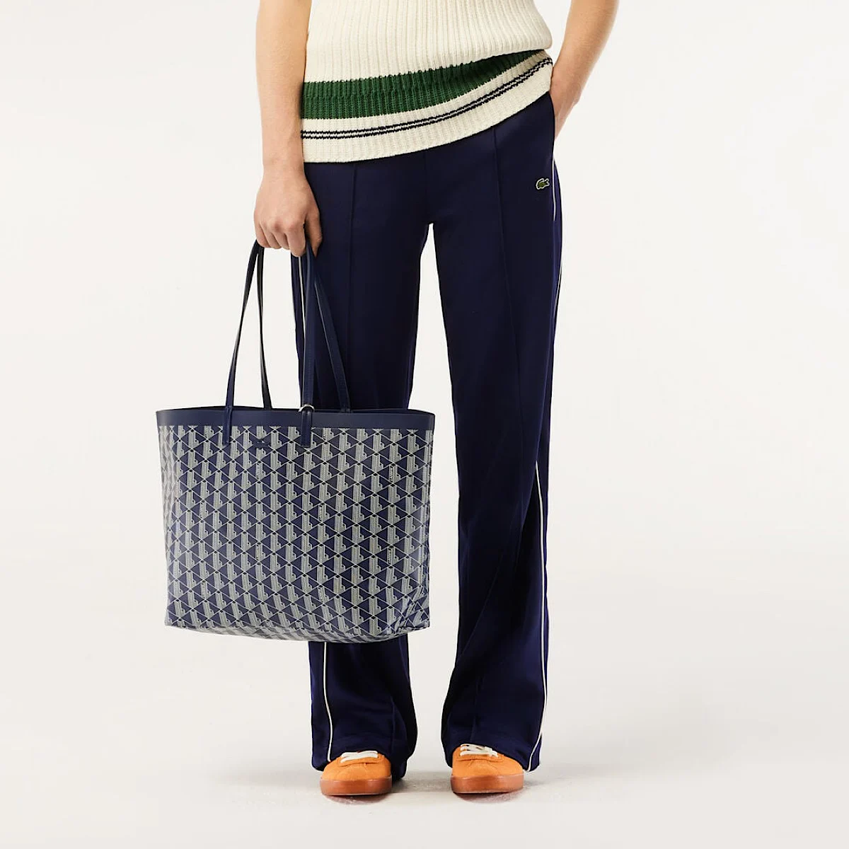 کیف لاگوست توت بگ Lacost Zely Navy Tote Bag - تصویر 3